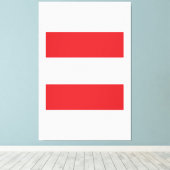 Toile Emblème d'Austria Flag (Insitu (Plancher de Bois))