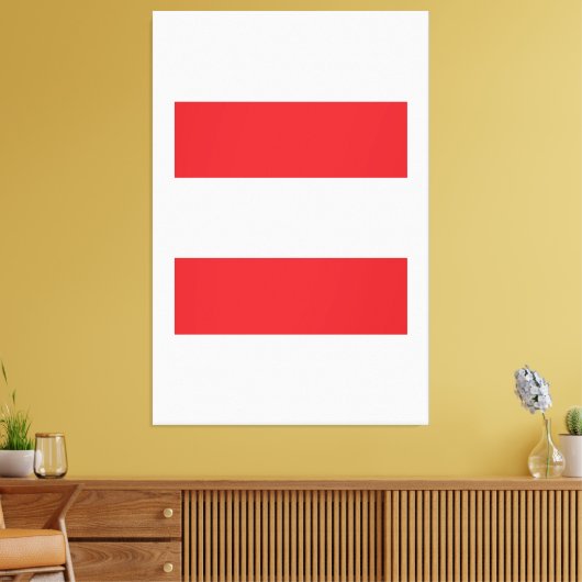 Toile Emblème d'Austria Flag (Insitu(Salon))