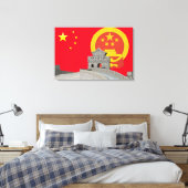 Toile Emblème de la Chine (Insitu(Chambre))