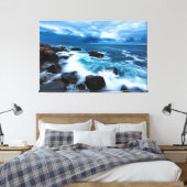 Toile embouteillée Imprimer - Ondes océaniques (Insitu(Chambre))