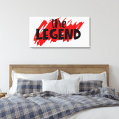 Toile embouteillée Premium (brillant) (Insitu(Chambre))