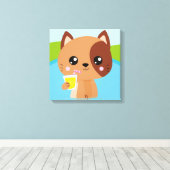 Toile embouteillée Premium (brillant) (Insitu (Plancher de Bois))