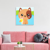 Toile embouteillée Premium (brillant) (Insitu(Salon))