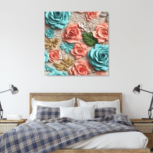 Toile embouteillée Premium (brillant) (Insitu(Chambre))