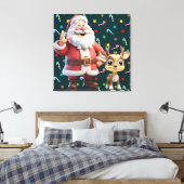 Toile embouteillée Premium (brillant) (Insitu(Chambre))