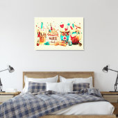 Toile embouteillée Premium (brillant) (Insitu(Chambre))