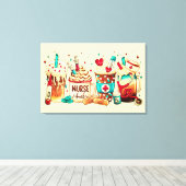 Toile embouteillée Premium (brillant) (Insitu (Plancher de Bois))