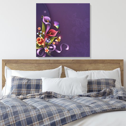 Toile embouteillée Premium (brillant) (Insitu(Chambre))