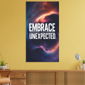 Toile Embrasser l'inattendu (Insitu(Salon))