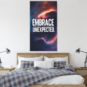 Toile Embrasser l'inattendu (Insitu(Chambre))