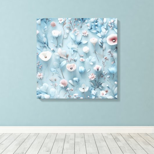 Toile Emerald & Pastel (Insitu (Plancher de Bois))