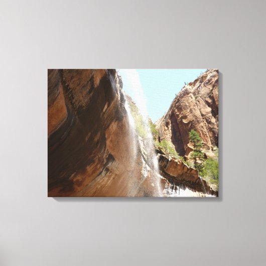 Toile Emerald Pool Falls II du parc national de Zion (Recto)