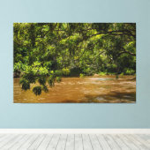 Toile Emerald Veil over Rio Una (Insitu (Plancher de Bois))