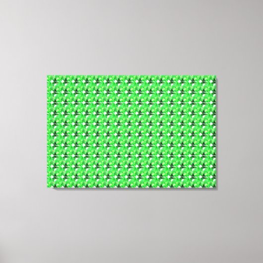 Toile Emerald, vert vif (Recto)