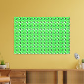 Toile Emerald, vert vif (Insitu(Salon))