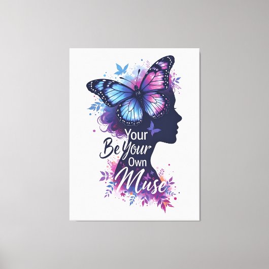 Toile Émergence du muse | Renaissance de la muse (Recto)