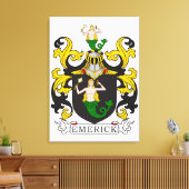 Toile Emerick Family Crest (allemand) (Insitu(Salon))