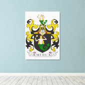 Toile Emerick Family Crest (allemand) (Insitu (Plancher de Bois))