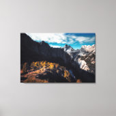 Toile Émerveillé par les montagnes (Recto)