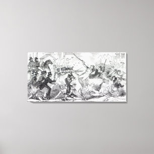 Toile Émeute de complot de prise en Preston