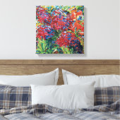 Toile Emil Nolde Fleurs Rouges Expressionnisme Beaux-Art (Insitu(Chambre))