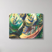 Toile Emily Carr Path Among Pines Paysage canadien (Recto)