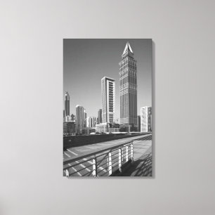 Toile Emirats Arabes Unis, Dubaï, Dubaï City.