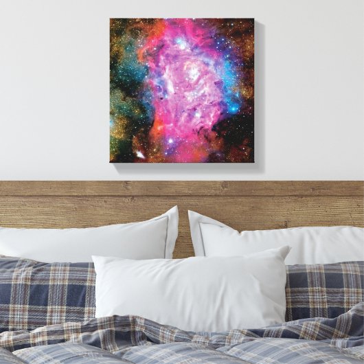 Toile Emission de lagune Nebula Interstellar Cloud Photo (Insitu(Chambre))