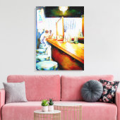 Toile Émotionnel pour motiver, logique pour justifier (Insitu(Salon))