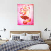 Toile Empilée Coraline Peinture murale (Insitu(Chambre))