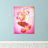 Toile Empilée Coraline Peinture murale (Insitu (Plancher de Bois))