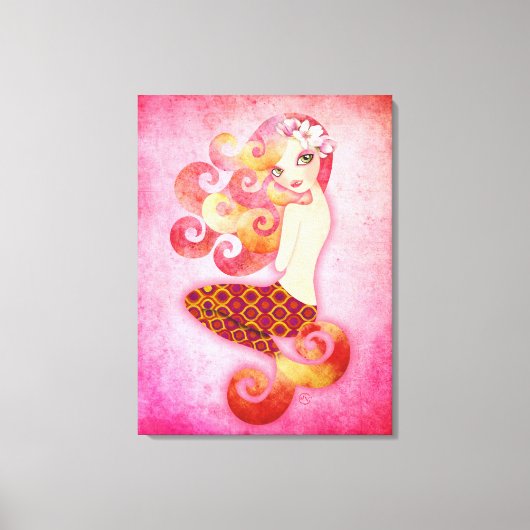 Toile Empilée Coraline Peinture murale (Recto)