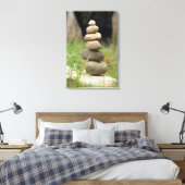 Toile Empilement de rochers en équilibre (Insitu(Chambre))