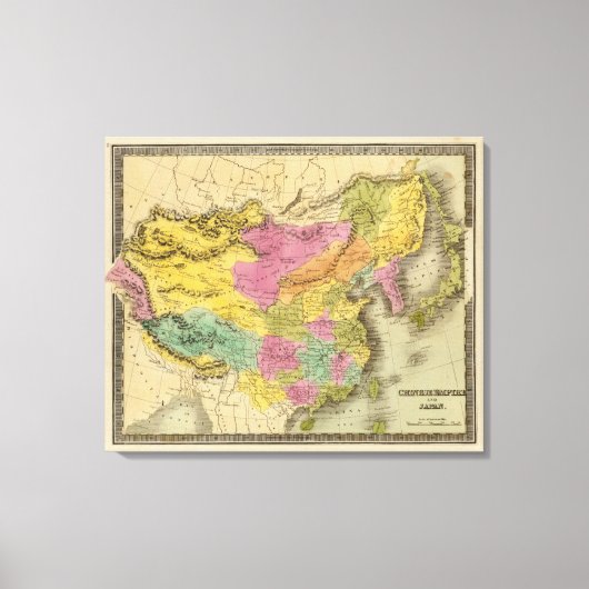 Toile Empire Chinois Et Japon (Recto)