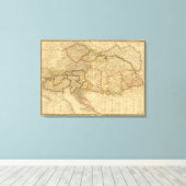Toile Empire Maps (Insitu (Plancher de Bois))