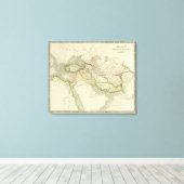 Toile Empire perse antique (Insitu (Plancher de Bois))