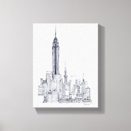 Toile Empire State (Recto)