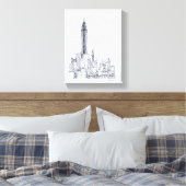 Toile Empire State (Insitu(Chambre))