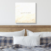 Toile Empreinte de léopard d'or Khaki crème d'eau beige (Insitu(Chambre))