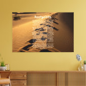 Toile Empreinte Prière Art Basé Sur La Foi (Insitu(Salon))