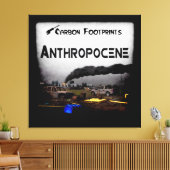 Toile Empreintes Carbone - Anthropocène (Insitu(Salon))