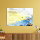 Toile Empreintes dans la peinture sur sable (Insitu(Salon))