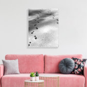 Toile Empreintes de neige (Insitu(Salon))