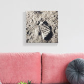 Toile Empreintes sur la Lune (Insitu(Salon))