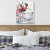 Toile En Attente D'Une Illustration D'Oiseau De Pêcheur (Insitu(Chambre))