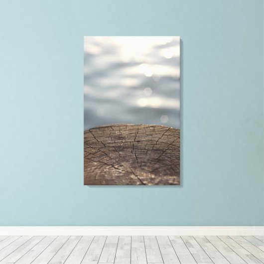 Toile en bois et eau Imprimer (Insitu (Plancher de Bois))