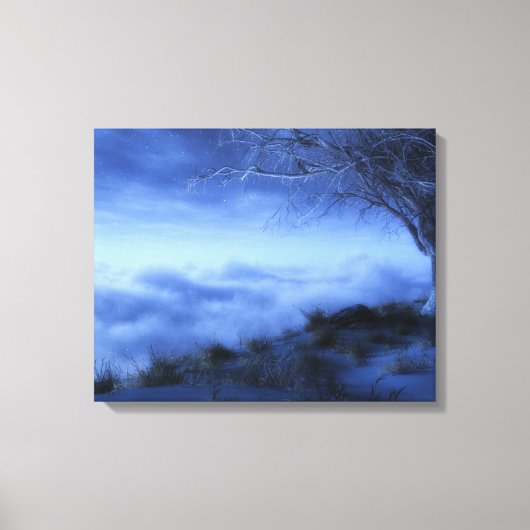 Toile En bordure du monde (hiver) (Recto)