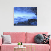 Toile En bordure du monde (hiver) (Insitu(Salon))