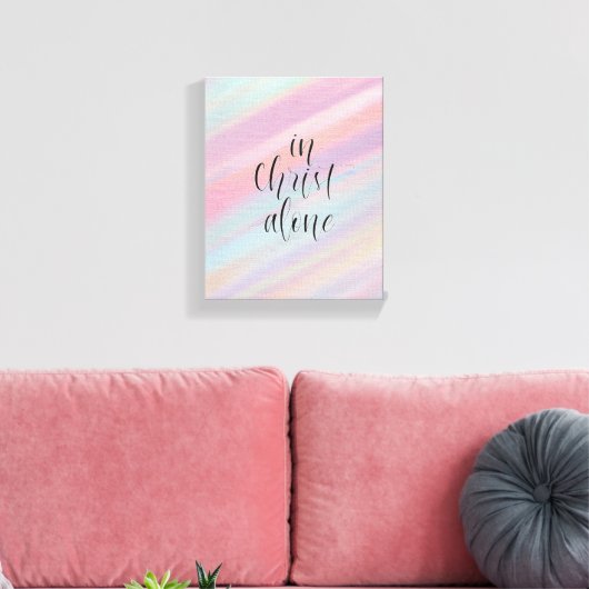 Toile En Christ seul (Insitu(Salon))