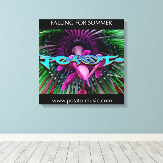 Toile en chute (Insitu (Plancher de Bois))